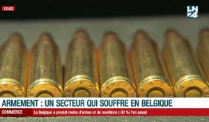 Armement : un secteur qui souffre en Belgique