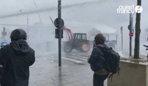 VIDÉO. Des heurts éclatent à Rennes lors de la manifestation des pêcheurs