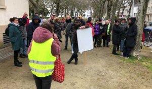 VIDÉO. Une cinquantaine de manifestants devant la sous-préfecture de Saint-Nazaire