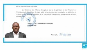 Niger : la junte ordonne l'expulsion de l'ambassadeur de France dans une lettre adressée à Paris