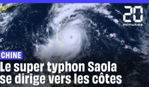 Le super typhon Saola se dirige vers les côtes chinoises