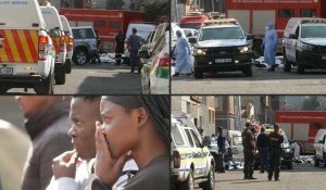 Des dizaines de morts dans l'incendie d'un immeuble à Johannesburg