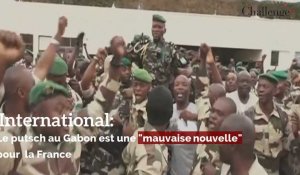 International: le putsch au Gabon est une "mauvaise nouvelle" pour la France 