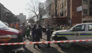 VIDÉO. Afrique du Sud : plusieurs décès dans l'incendie d'un immeuble à Johannesburg 