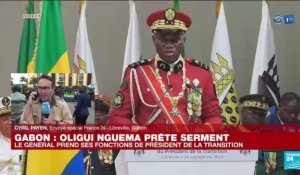 Coup d'État au Gabon : le général Oligui prête serment en tant que "président de la transition"