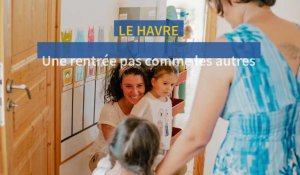Une rentrée pas comme les autres à l'école maternelle Montessori au Havre