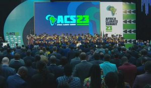 Des chefs d'Etat au Sommet africain sur le climat à Nairobi