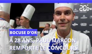 Paul Marcon vainqueur du Bocuse d'Or