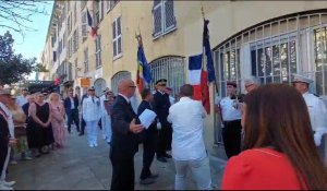 Commémoration du 80e anniversaire de la Libération de la Corse à Ajaccio