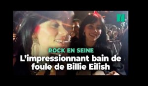 Billie Eilish a pris un bain de foule avec ses fans français à Rock en Seine