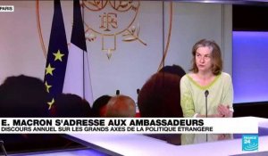 Emmanuel Macron devant les ambassadeurs : discours annuel sur les grands axes de la politique étrangère