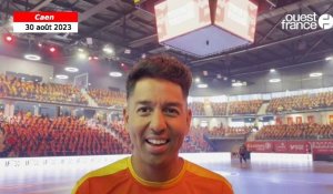 VIDÉO. Au nouveau Palais des sports, le speaker du Caen handball promet un « très grand moment »