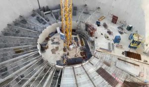 Visite au cœur du chantier du parking du Jard à Épernay