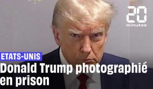 Etats-Unis : Donald Trump photographié en prison