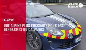 VIDEO. Une Alpine plus puissante pour les gendarmes du Calvados