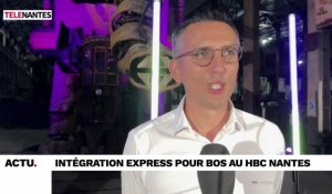 Intégration express de Julien Bos au HBC Nantes