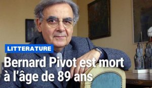 Bernard Pivot est mort à 89 ans