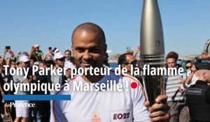 Tony Parker porteur de la flamme olympique à Marseille  ! 