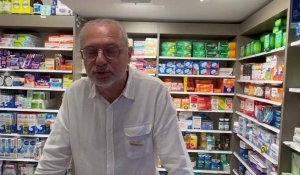 Nicolas Benault, pharmacie des Quatre Saisons au Touquet, explique pourquoi il y a une grève du métier