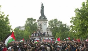 Rassemblement à Paris pour un cessez-le-feu à Gaza