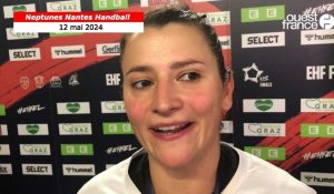 Handball. Neptunes de Nantes, 3es d’European League. « C’est extraordinaire », lance Marine Dupuis 