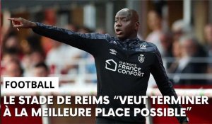 Samba Diawara évoque les objectifs du Stade de Reims sur cette fin de saison