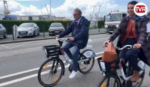 VIDÉO. Saint-Malo inaugure son service de vélos électriques