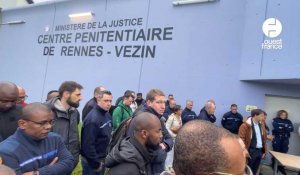 VIDÉO. Opération prison morte près de Rennes : le personnel pénitentiaire en état de choc