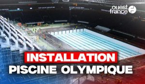 VIDÉO. JO 2024 - Paris la Défense Arena devient une piscine olympique
