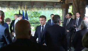 Macron promet de ne pas passer "en force" sur la loi électorale en Nouvelle-Calédonie