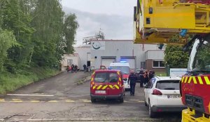 Tilloy-les-Mofflaines : incendie chez Roll-Gom, trois employés incommodés