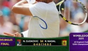 Wimbledon : Djokovic nouveau roi du tennis
