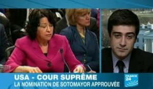 Sotomayor se rapproche d'une nomination à la Cour suprême