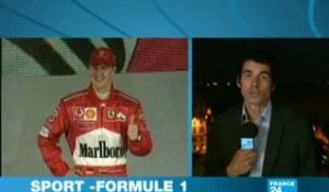 Schumacher retrouvera le volant d'une Ferrari au GP d'Europe