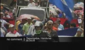 Suites du coup d'état au Honduras