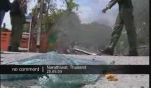 Une voiture piégée explose en Thaïlande