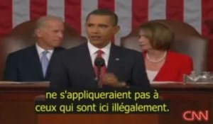 Barack Obama accusé de menteur (You lie!) VOSTF