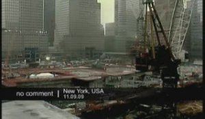 Cérémonies pluvieuses du 11 septembre à New York