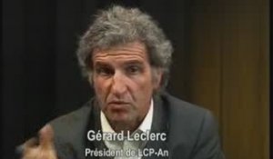 Hortefeux - Gérard Leclerc (LCP-An) reconnait un problème