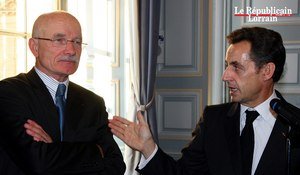 Nicolas Sarkozy, de Pompidou-Metz à la Mairie