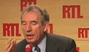 François Bayrou sur RTL (29/10/09)