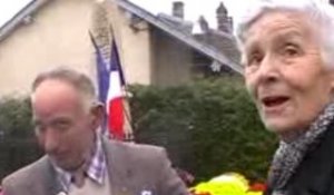 11 NOVEMBRE : UN PORTE DRAPEAU A L'HONNEUR A MONTIGNY (70)