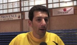 T.Labane : "ne pas se laisser aller" (Aix Handball)