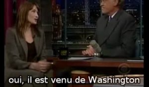Carla Bruni invitée du Late Show (2)