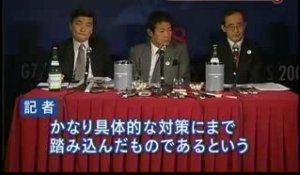 Le ministre des Finances japonais saoul en conférence de p