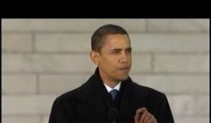 Discours de barack Obama au Lincoln Memorial