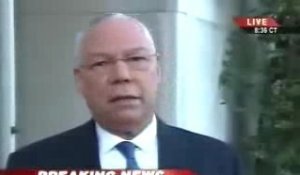 Colin Powell : McCain 'est allé trop loin'