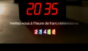'Mettez-vous à l'heure de France Télévisions'