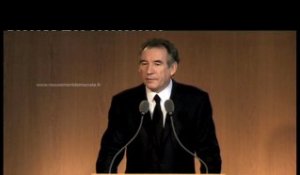 François Bayrou : Voeux à la presse - Partie 1