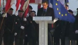 La visite de Nicolas Sarkozy à Notre-Dame-de-Lorette